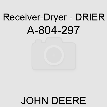 Receiver-Dryer - DRIER A-804-297