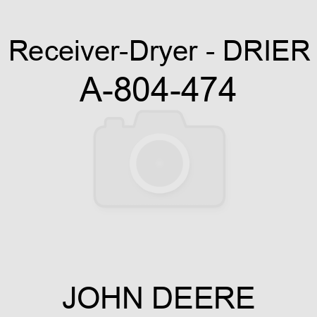 Receiver-Dryer - DRIER A-804-474