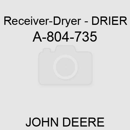 Receiver-Dryer - DRIER A-804-735