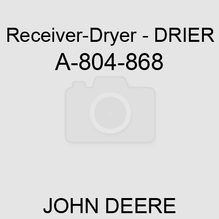 Receiver-Dryer - DRIER A-804-868