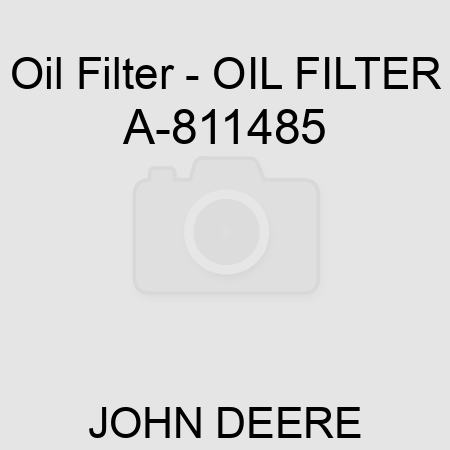 Oil Filter - OIL FILTER A-811485
