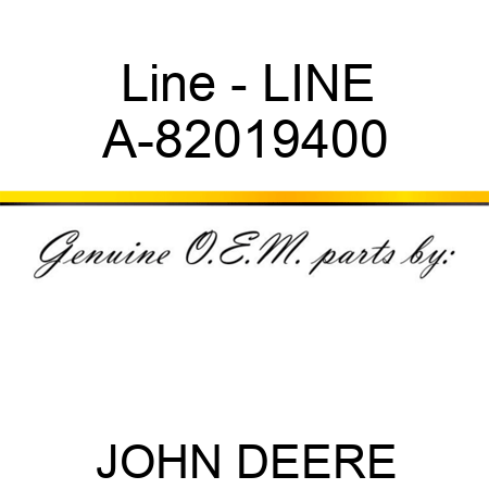 Line - LINE A-82019400