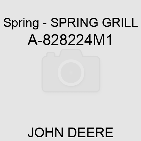 Spring - SPRING, GRILL A-828224M1