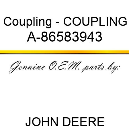 Coupling - COUPLING A-86583943
