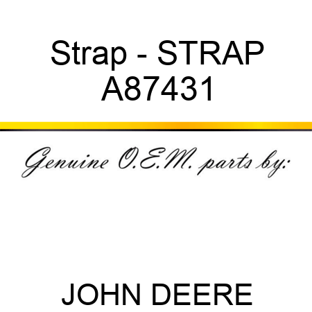 Strap - STRAP A87431