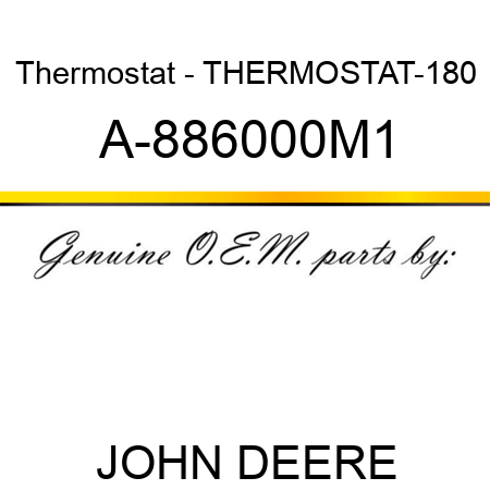 Thermostat - THERMOSTAT-180 A-886000M1