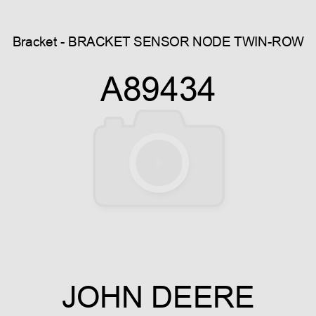 Bracket - BRACKET, SENSOR NODE, TWIN-ROW A89434