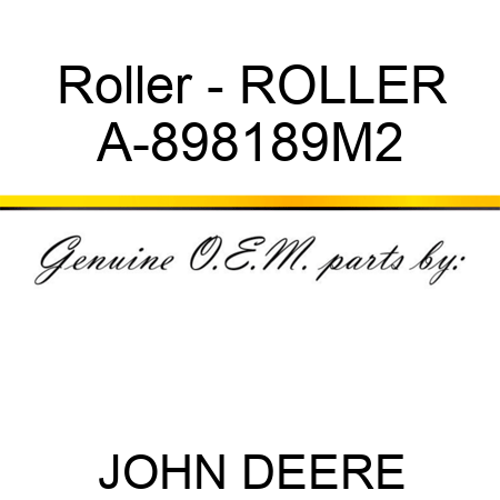 Roller - ROLLER A-898189M2