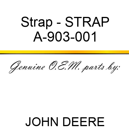 Strap - STRAP A-903-001