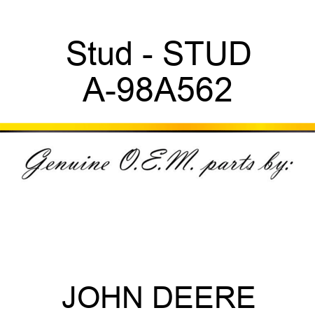 Stud - STUD A-98A562