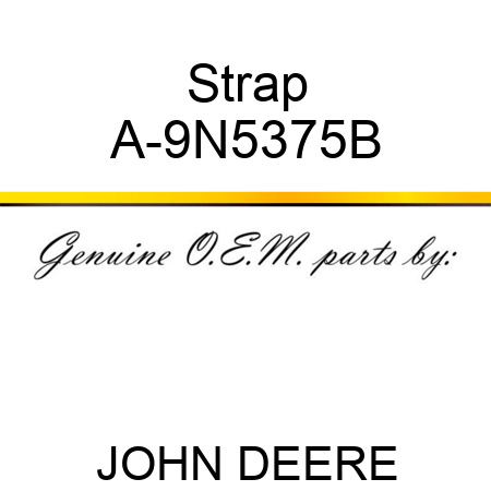 Strap A-9N5375B