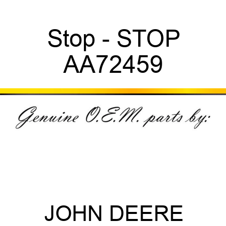 Stop - STOP AA72459