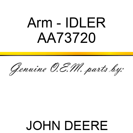 Arm - IDLER AA73720