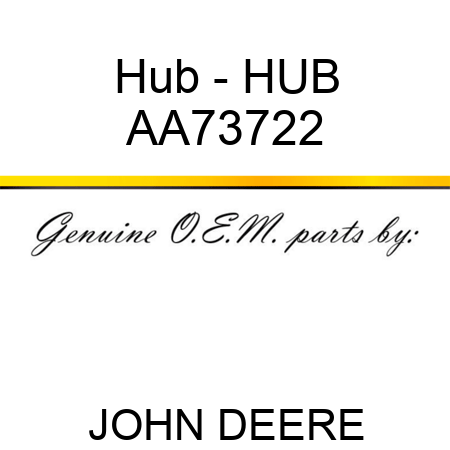 Hub - HUB AA73722