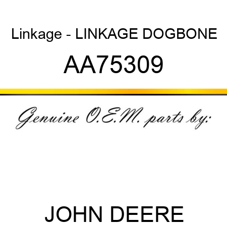 Linkage - LINKAGE, DOGBONE AA75309