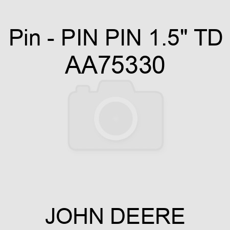 Pin - PIN, PIN 1.5