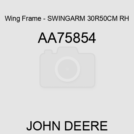 Wing Frame - SWINGARM 30R50CM, RH AA75854