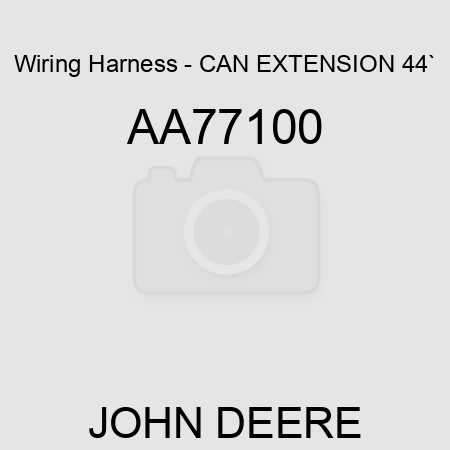 Wiring Harness - CAN EXTENSION, 44` AA77100
