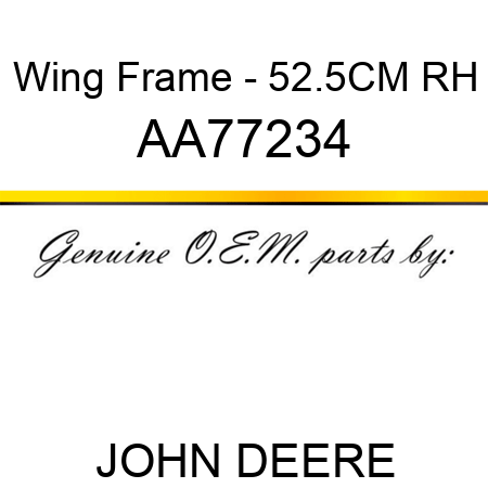 Wing Frame - 52.5CM, RH AA77234