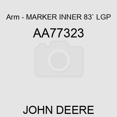 Arm - MARKER INNER, 83` LGP AA77323