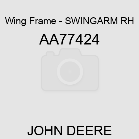 Wing Frame - SWINGARM, RH AA77424
