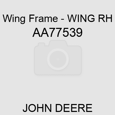 Wing Frame - WING, RH AA77539