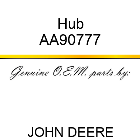Hub AA90777