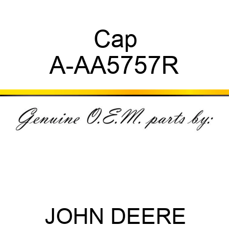 Cap A-AA5757R