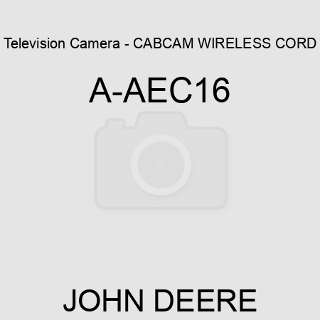 Television Camera - CABCAM WIRELESS CORD A-AEC16