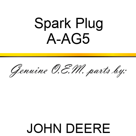Spark Plug A-AG5