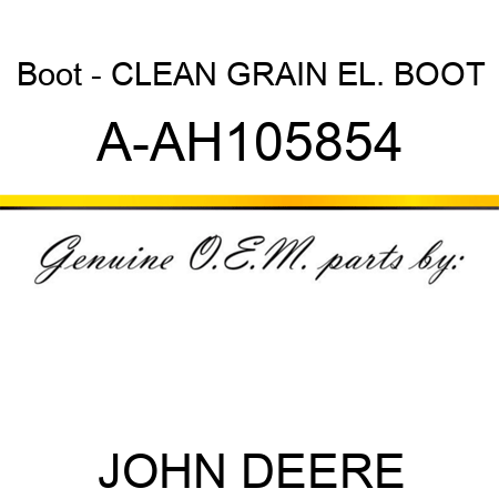 Boot - CLEAN GRAIN EL. BOOT A-AH105854