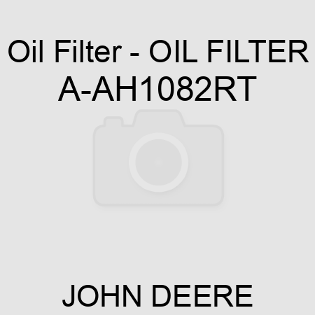 Oil Filter - OIL FILTER A-AH1082RT