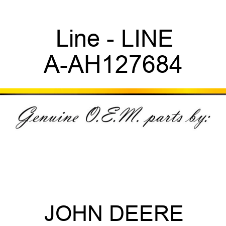 Line - LINE A-AH127684