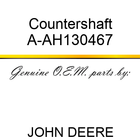 Countershaft A-AH130467