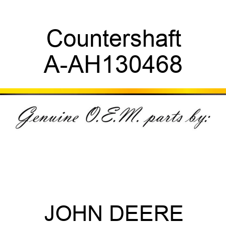 Countershaft A-AH130468