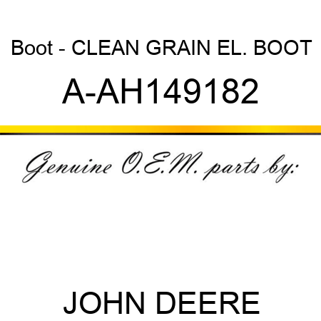 Boot - CLEAN GRAIN EL. BOOT A-AH149182