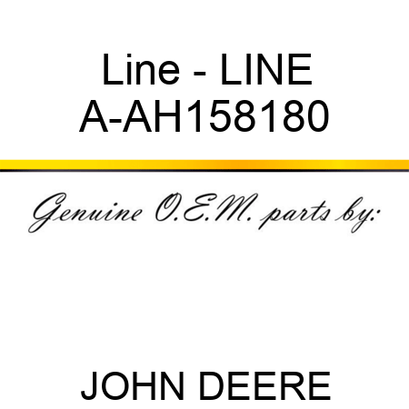 Line - LINE A-AH158180