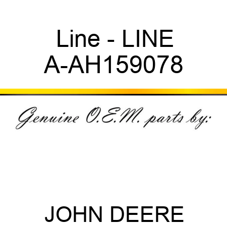 Line - LINE A-AH159078