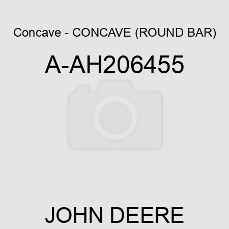 Concave - CONCAVE (ROUND BAR) A-AH206455