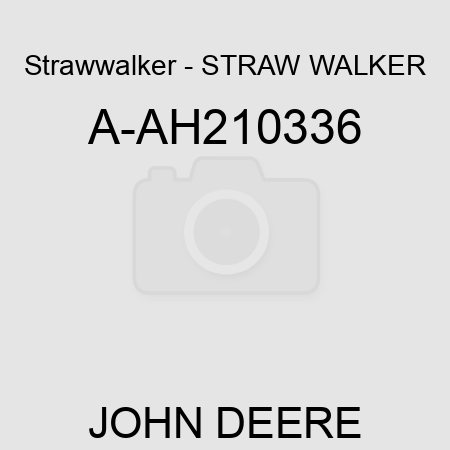 Strawwalker - STRAW WALKER A-AH210336