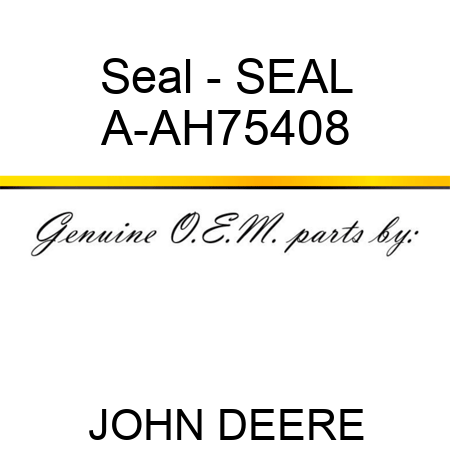 Seal - SEAL A-AH75408
