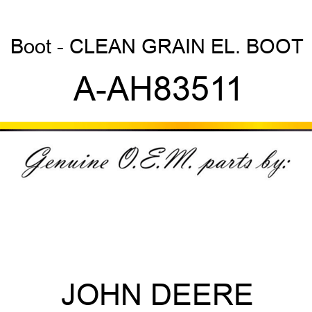 Boot - CLEAN GRAIN EL. BOOT A-AH83511