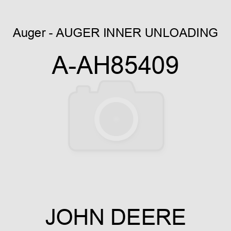 Auger - AUGER, INNER UNLOADING A-AH85409