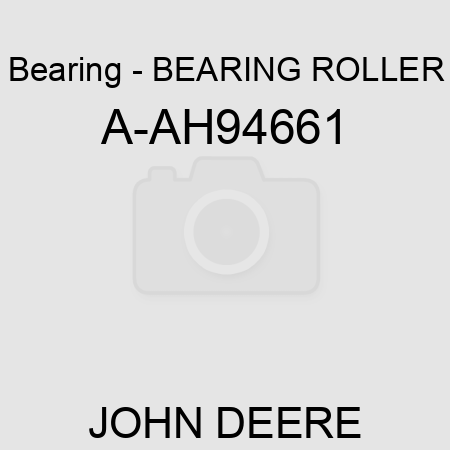 Bearing - BEARING, ROLLER A-AH94661