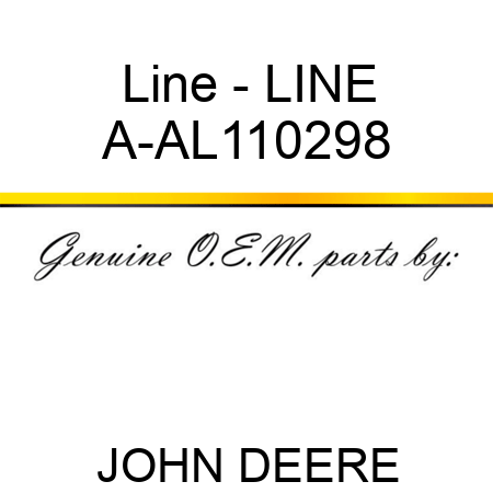 Line - LINE A-AL110298