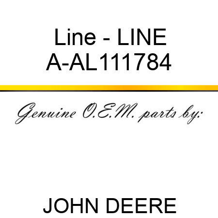 Line - LINE A-AL111784