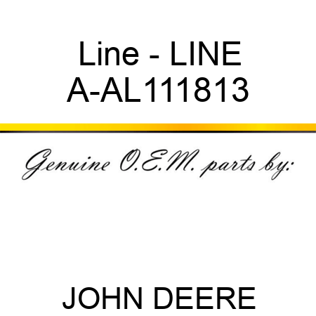 Line - LINE A-AL111813