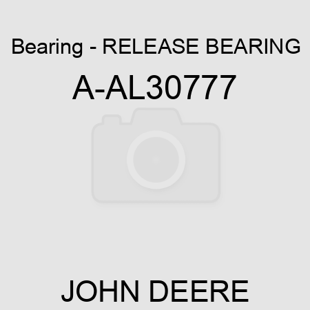Bearing - RELEASE BEARING A-AL30777