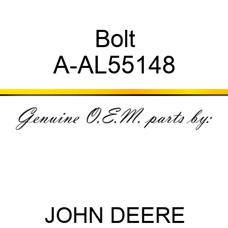 Bolt A-AL55148