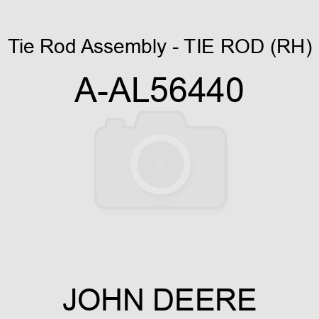 Tie Rod Assembly - TIE ROD (RH) A-AL56440